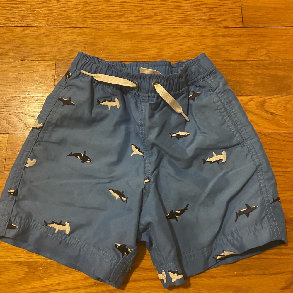 Boys Swim Suit Size 4, EUC.  Hannah Andersson.  Hang dried only.